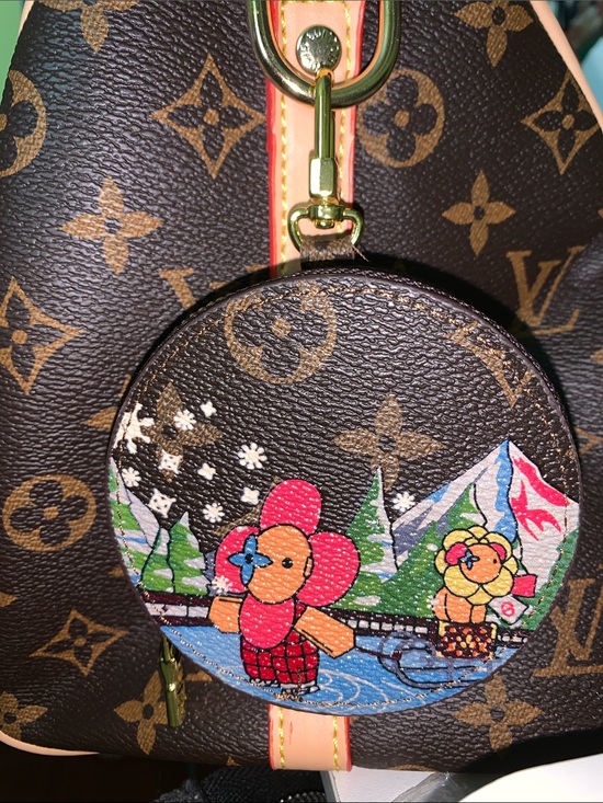 coin purse bag charm Accessories - Vivienne monogram coin purse/bag charm keychain